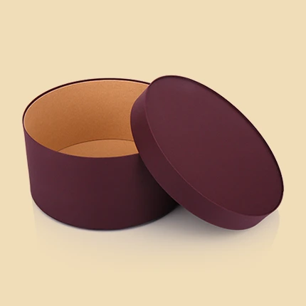 Round Cardboard Boxes With Lid